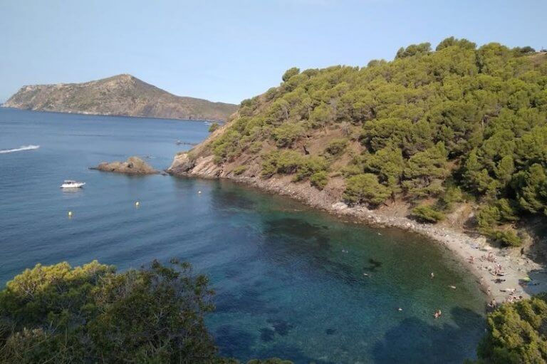 Cala Murtra en Roses Girona Costa Brava