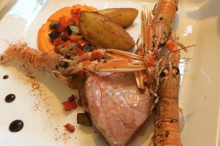 Le Tambourin restaurante en Colliure
